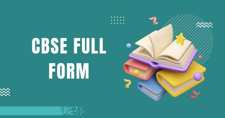 CBSE Full Form