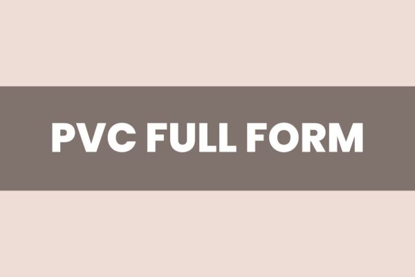 PVC Full Form