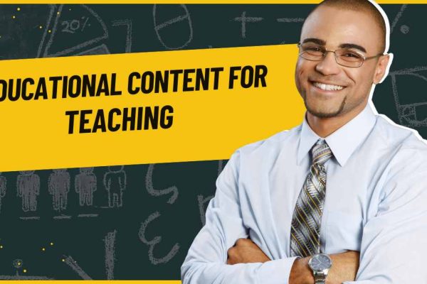 educational content for teaching