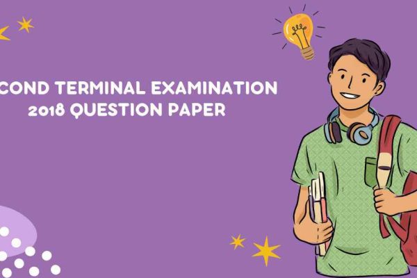 second terminal examination 2018 question paper