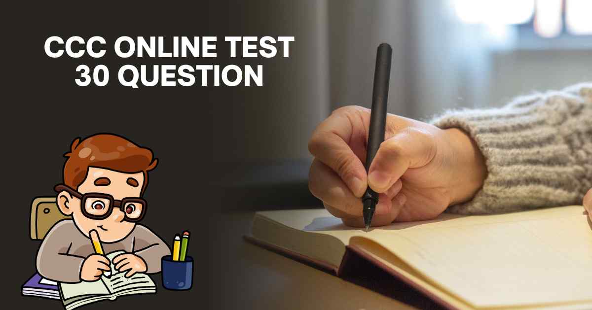 ccc online test 30 question